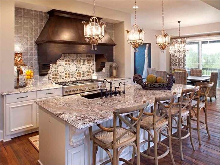 Bianco Antico Granite Kitchen