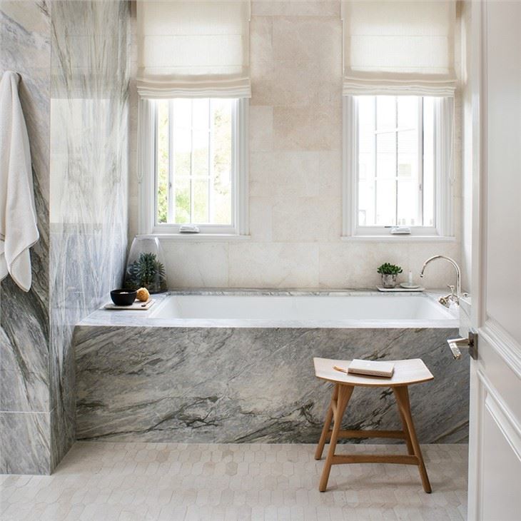 Calacatta Bluette Bathroom