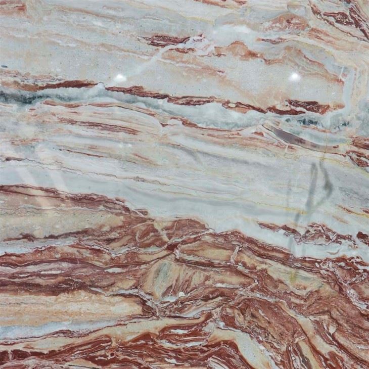 Monica Red Marble Tile