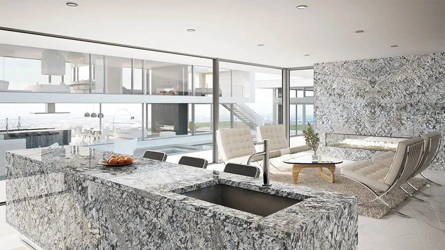 Lennon Blue Granite Kitchen Lennon Blue Granite Kitchen